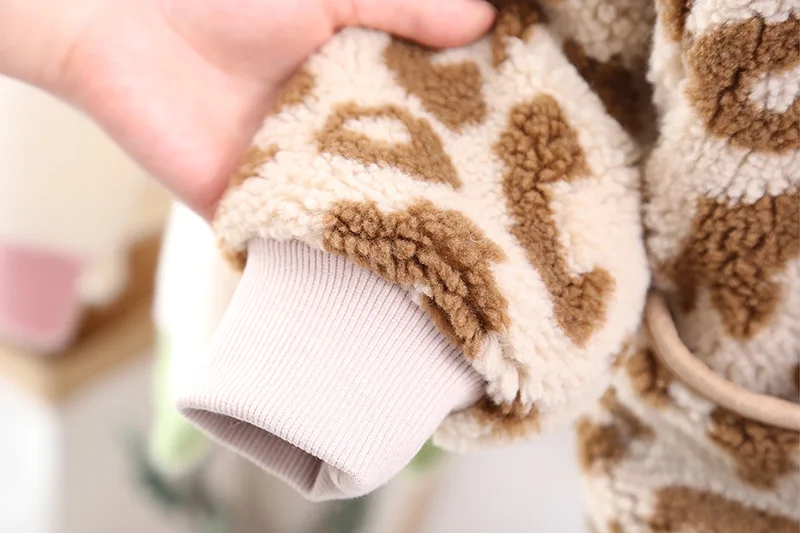 Новинка 2022 кашемировое пальто с леопардовым принтом для девочек и мальчиков