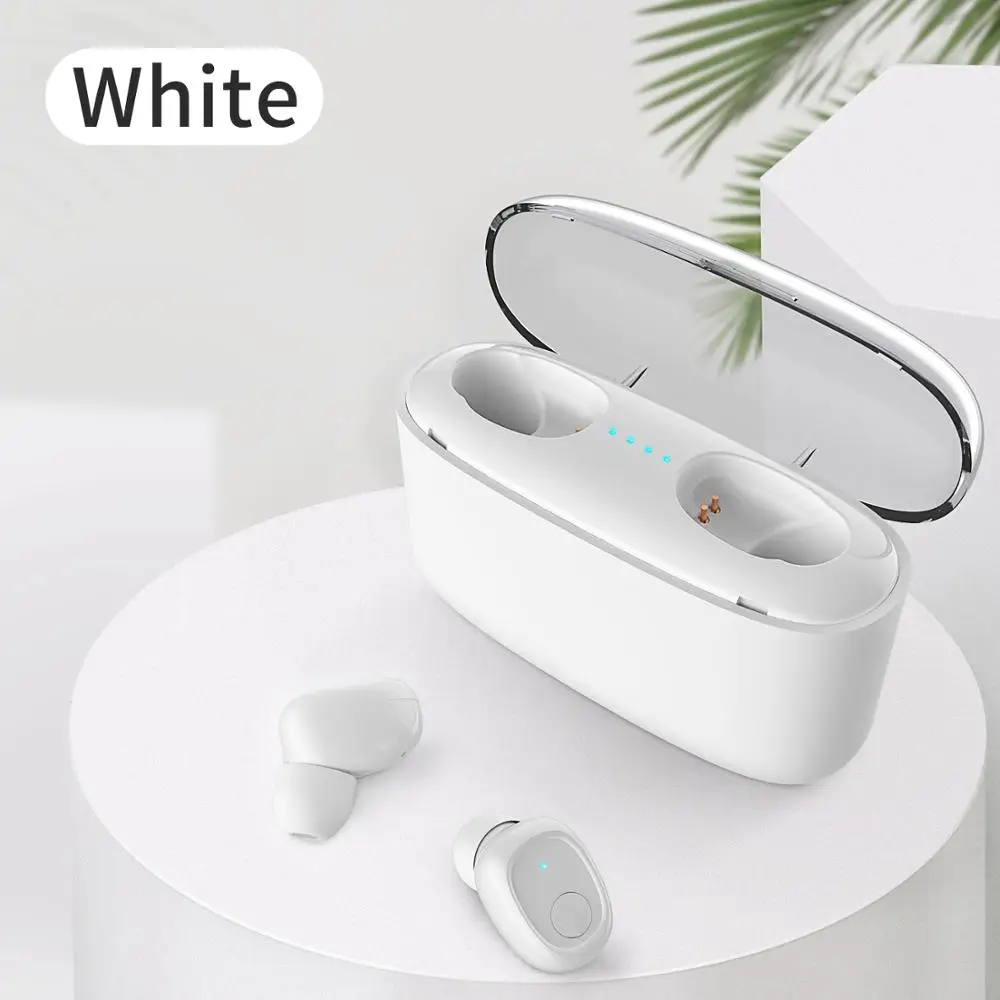 TWS Bluetooth 5 0 наушники вкладыши бас стерео двусторонний звонок беспроводной