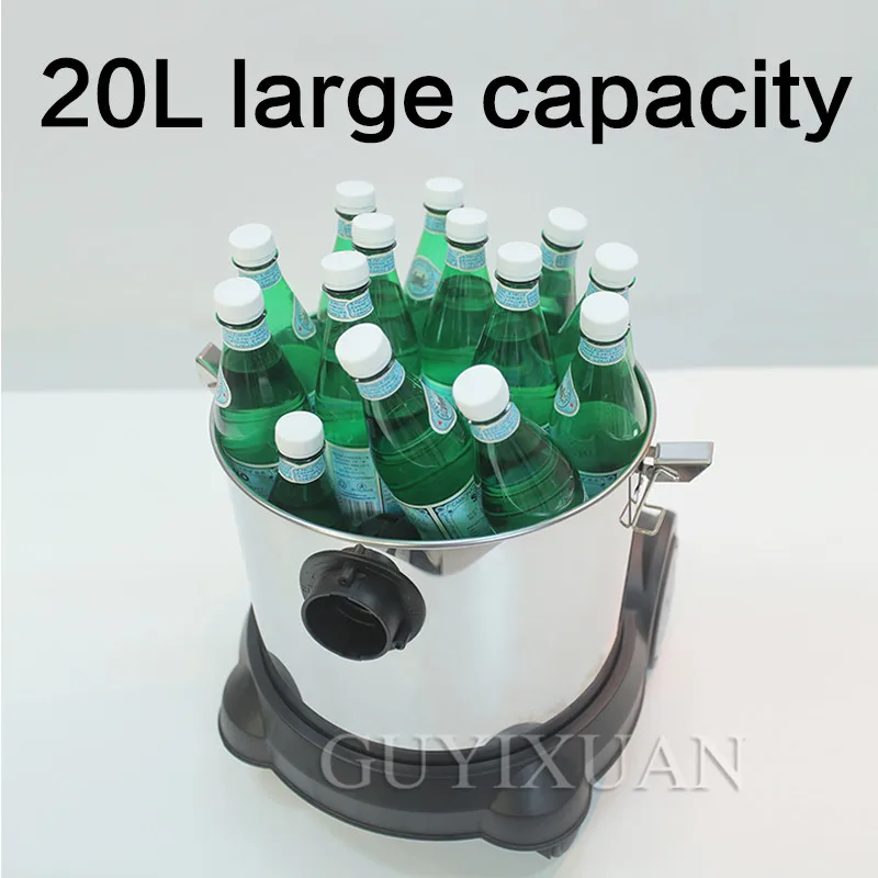 Промышленный пылесос для сухой и влажной уборки высокомощный бесшумный мощный