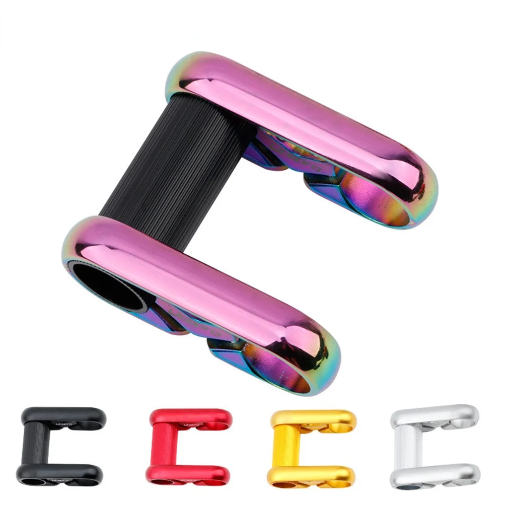 

Bicycle Horizontal Handlebar Double Stem 25.4MM Folding Bike Full Hollow Ultralight 412 SP8 Modified Aluminum Alloy