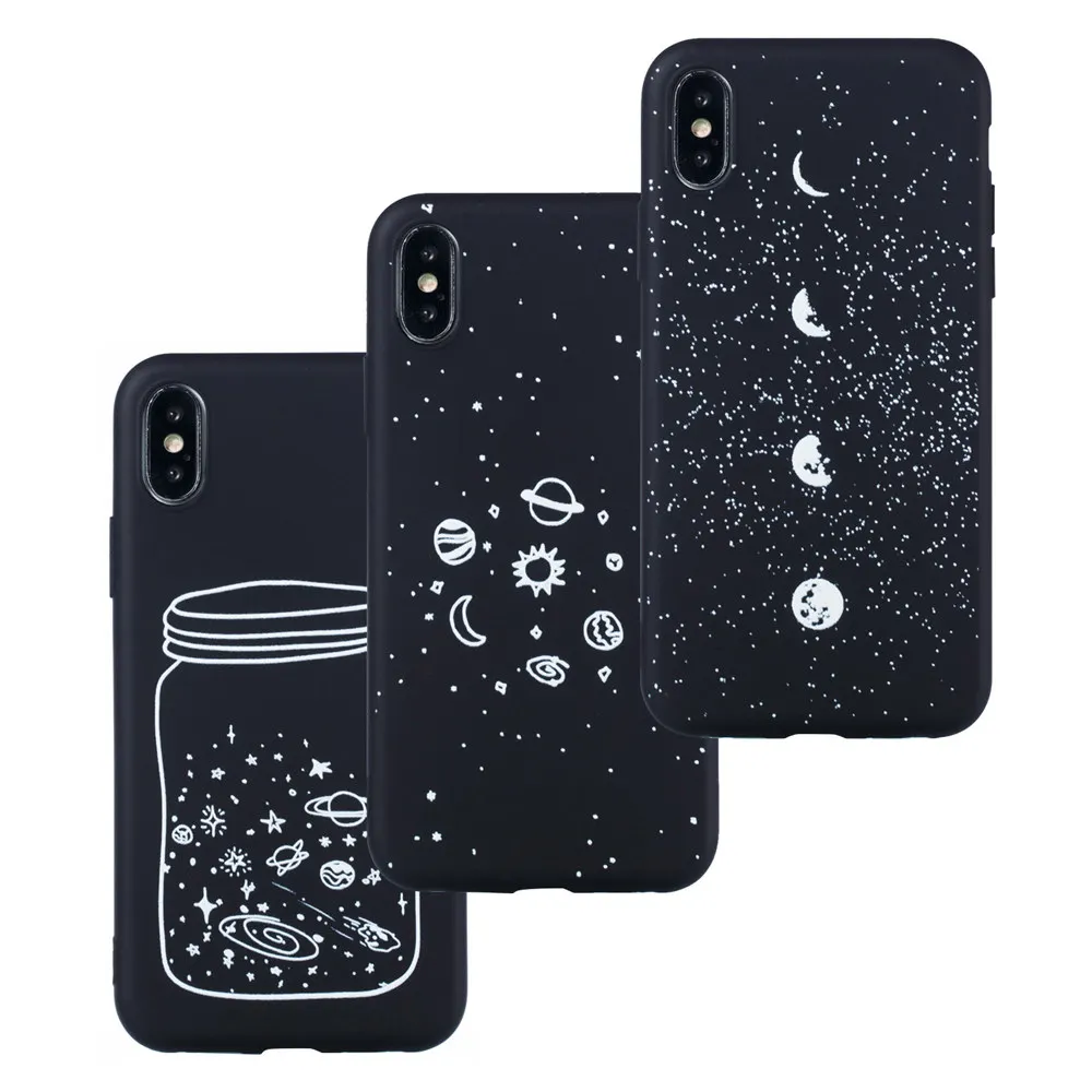 Soft Light Thin Painted Back Fitted Case for iPhone 11 Pro X XS MAX XR 6 6S 7 8 Plus Stylish Feather Pattern Cover Shell |