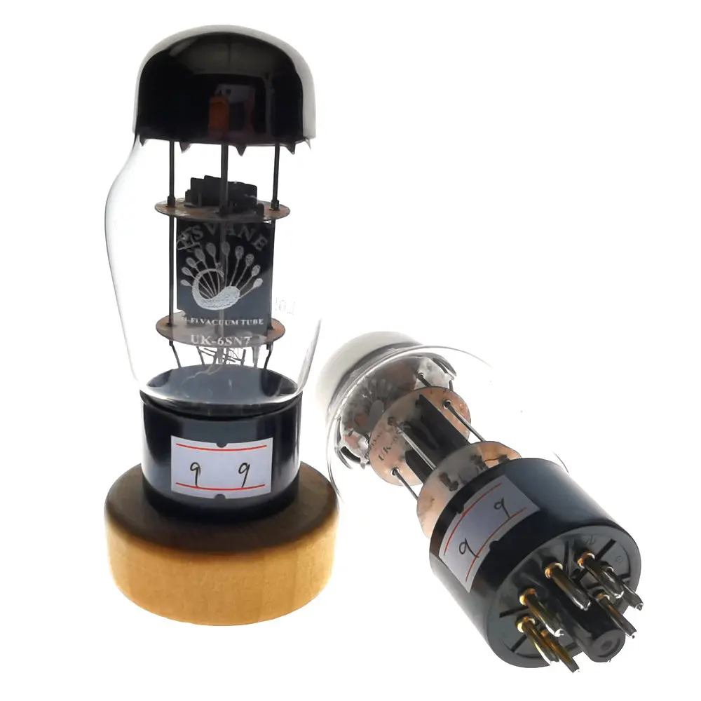Горячая новинка PSVANE 6SN7 электронная трубка для замены фотолампы 6N8P 6SN7GT 8 контактов