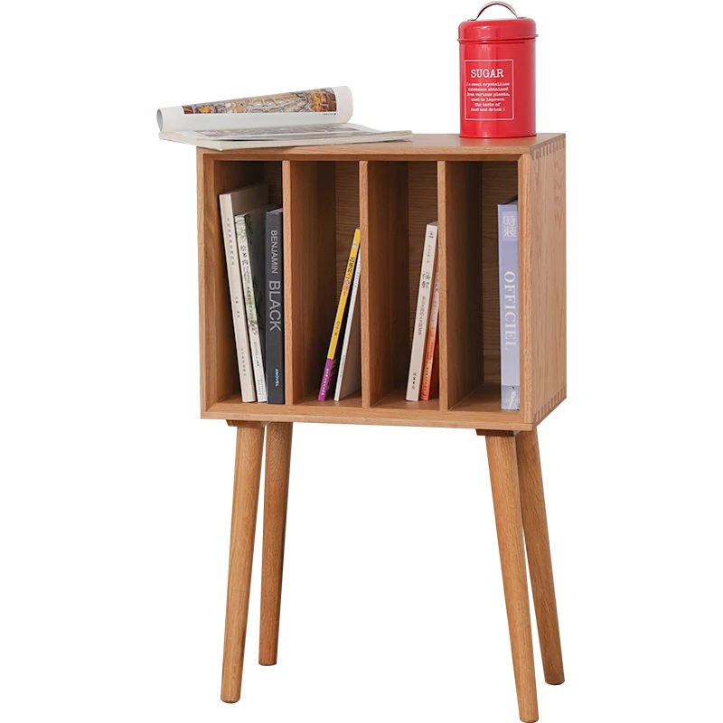 

Solid wood small bookcase simple children's furniture storage cabinet