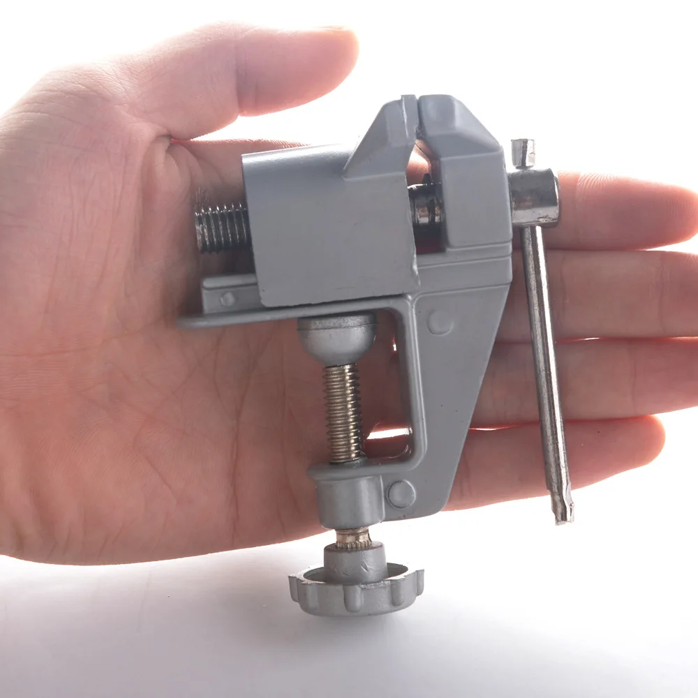 Домашний Практичный Настольный тиски зажим держатель сверла подставка для