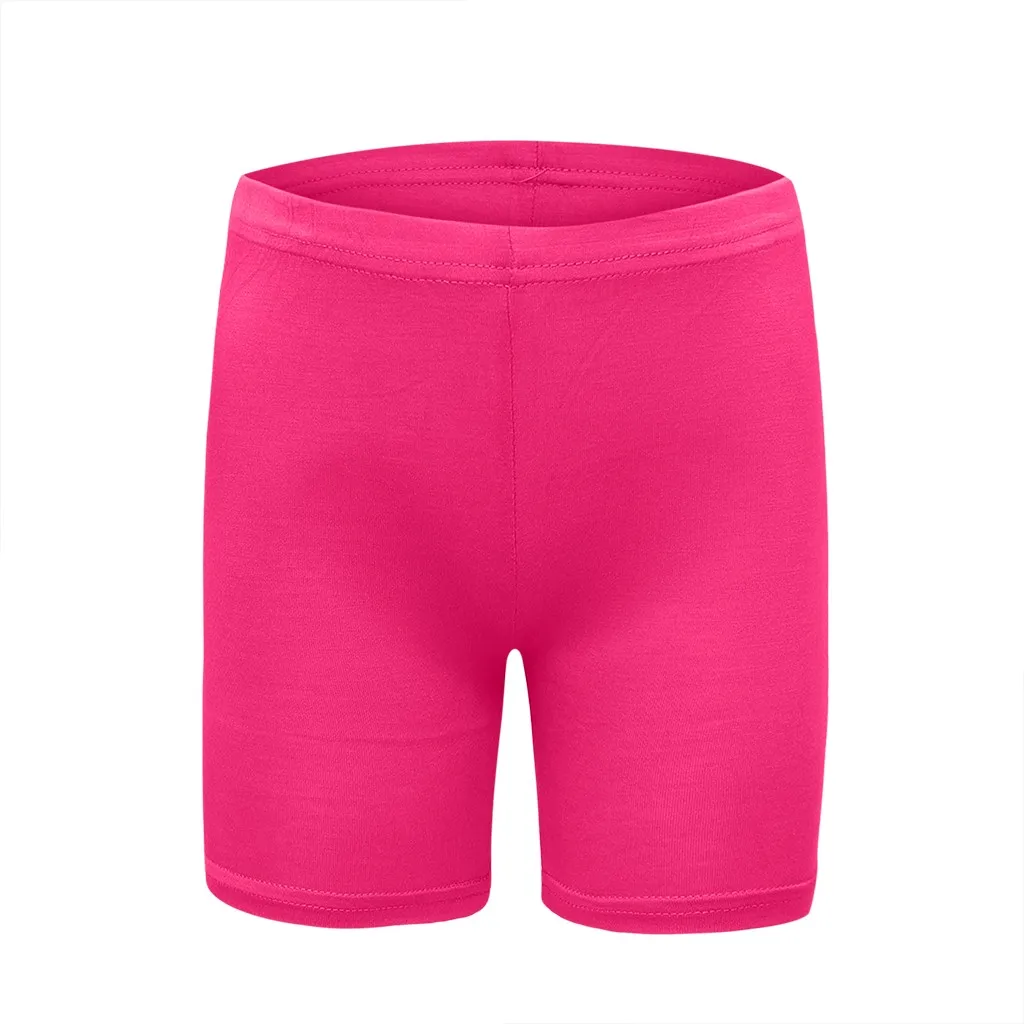 

Kids Girls Summer Shorts Multiple Colour Dance Shorts Girls Bike Short Breathable and Safe Leisure Cool Comfortable 2021 Summer