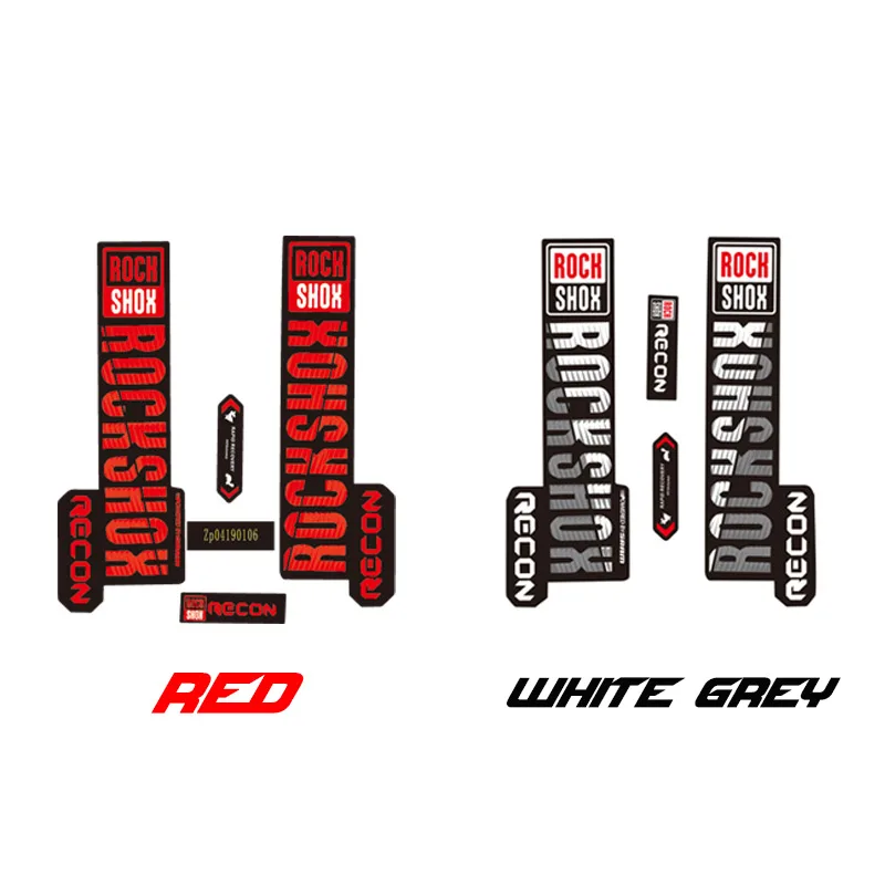 Front Fork Decals For Rock Shox RECON Free Shipping Mtb Road Bike Stickers Bicycle Cycling Waterproof Accessories | Спорт и