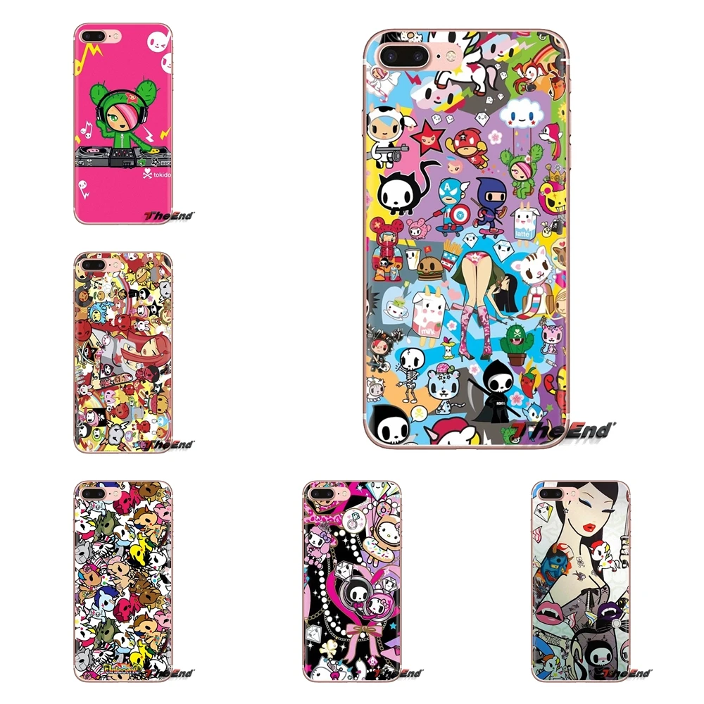 Прозрачный чехол из ТПУ для iPod Touch Apple iPhone 4 4S 5 5S SE 5C 6 6S 7 8 X XR XS Plus MAX Tokidoki All Star unicore