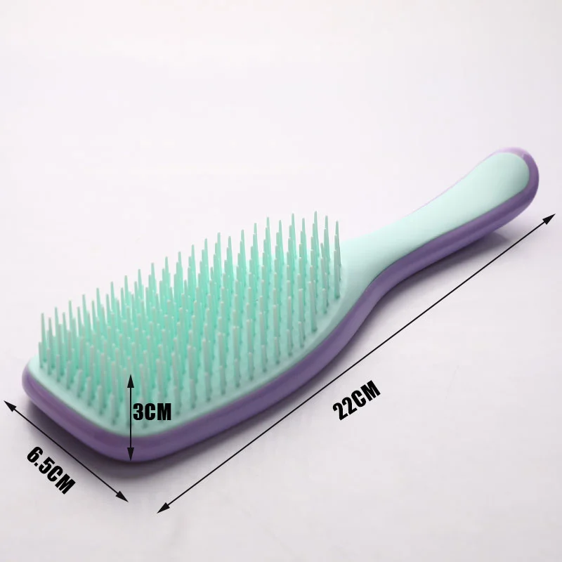 

Anti-static Hair Brush Handle Tangle Detangling Comb Salon Hair Styling Tool
