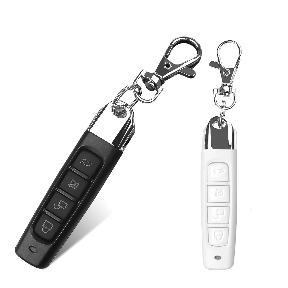 

4 Buttons Clone Remote Control 433MHZ Wireless Transmitter Garage Gate Electric Door Copy Controller Anti-theft Lock Key