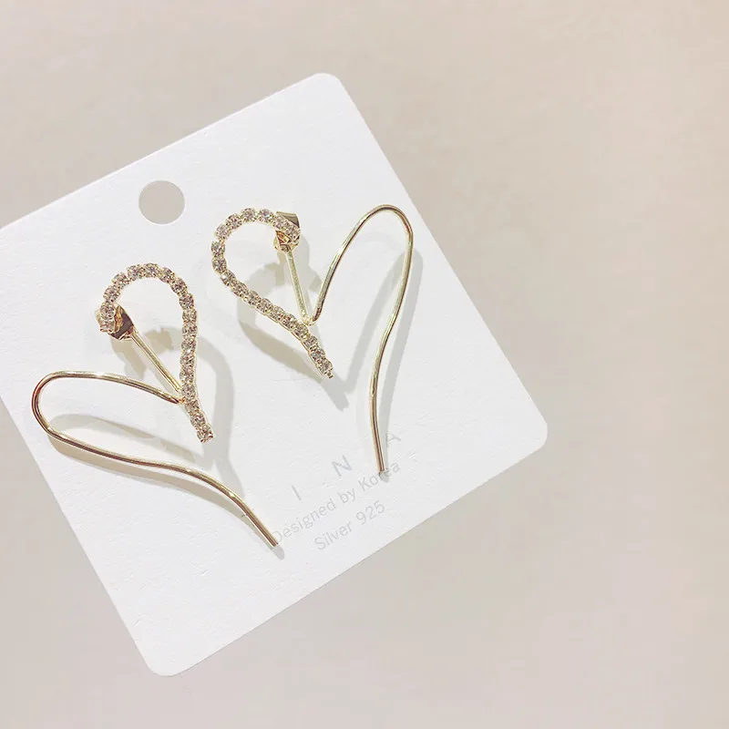 

Women Stud Earrings Crystal Pearl Earrings Set For Female Crystal Gold Silver Color Small Earrings Fashion Jewelry 2021 New