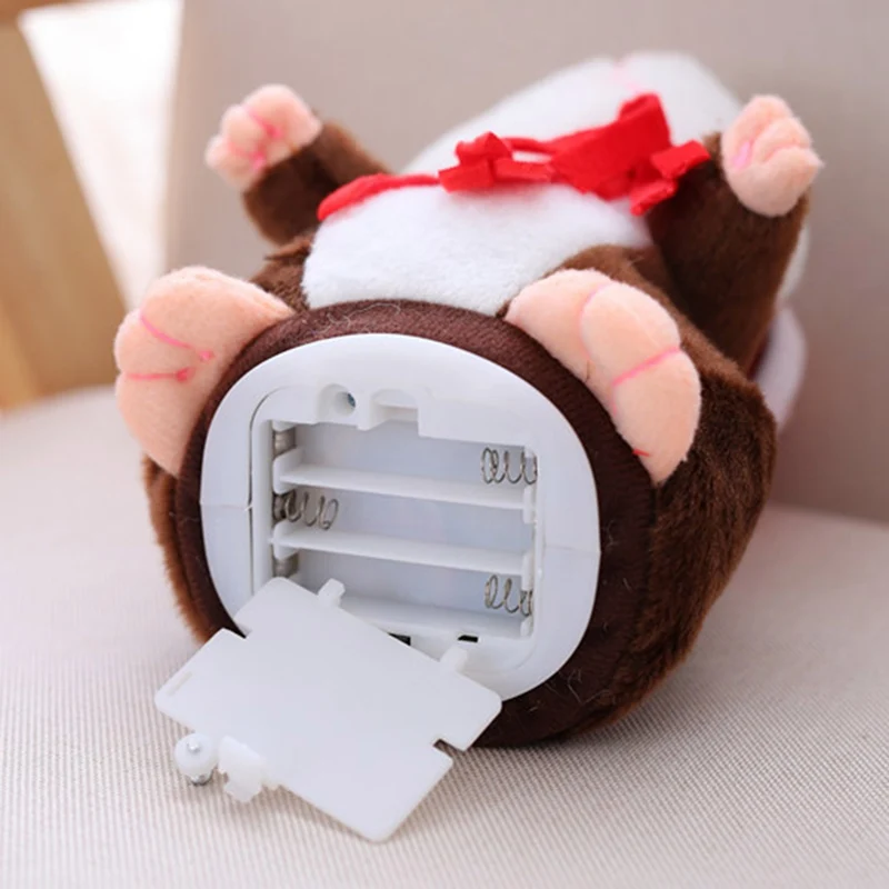 

Lovely Electric Record Hamster Talking Hamster Pet Plush Toy Learn To Walk Talk Speak Nod Educational Toys Christmas Gift