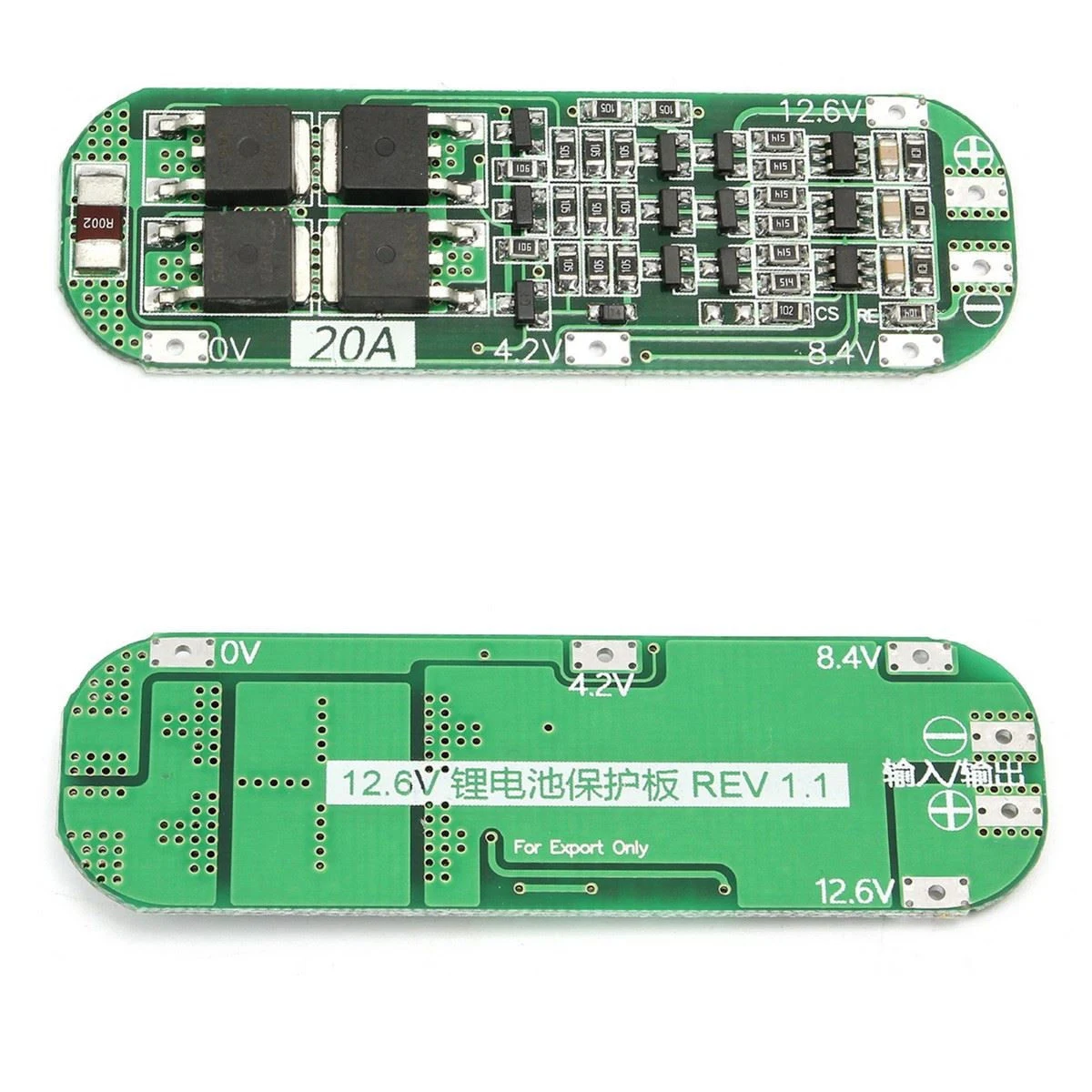 3S 20A литий ионная литиевая батарея 18650 зарядное устройство PCB плата защиты BMS Cell 12 6