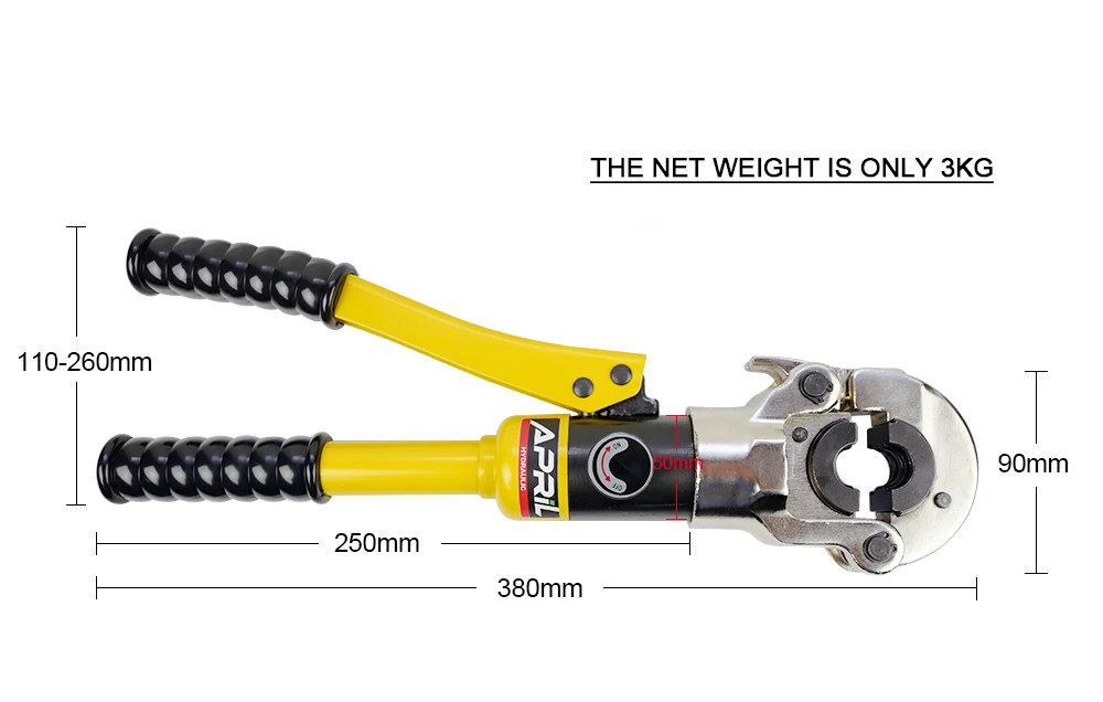 Гидравлический Pex трубный обжимной инструмент с U16-32mm GC-1632