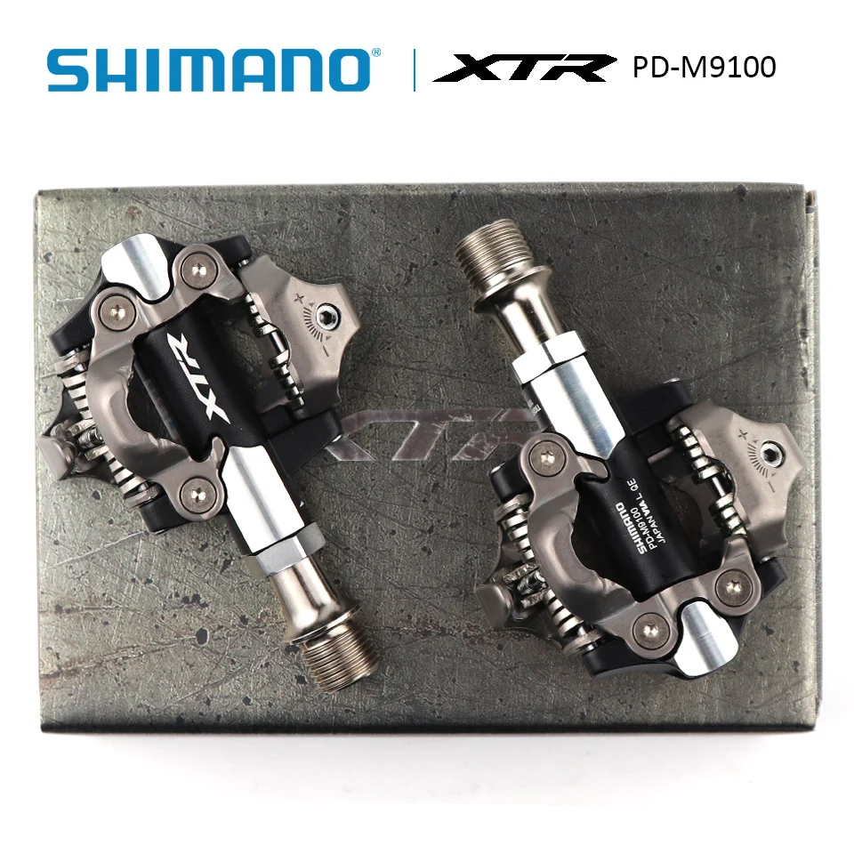 SHIMANO XTR PD-M9100 горный велосипед педаль SPD Clipless гонки педали комплект они могут быть