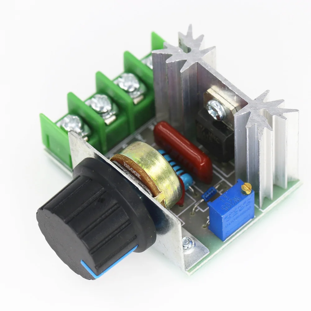 2000 Вт стабилизатор электродвигатель электронный диммер цифровой регулятор