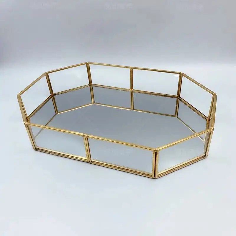 

Dressing Table Storage Box Desktop Makeup Mirror Pen Holder Organizer Boxes with Lid Organizer For Cosmetics Luxury Decoration