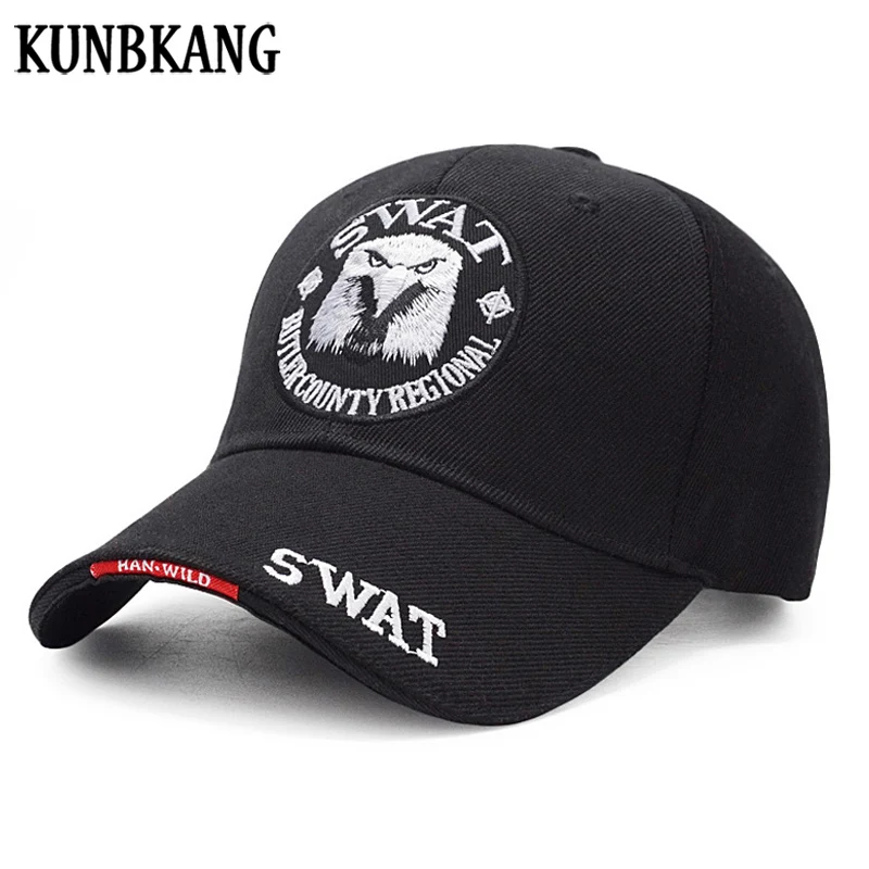 Новая брендовая мужская тактическая бейсбольная кепка Eagle SWAT, армейская бейсболка, хлопковая кепка, Регулируемая Мужская Уличная Бейсболка Кепка Gorras