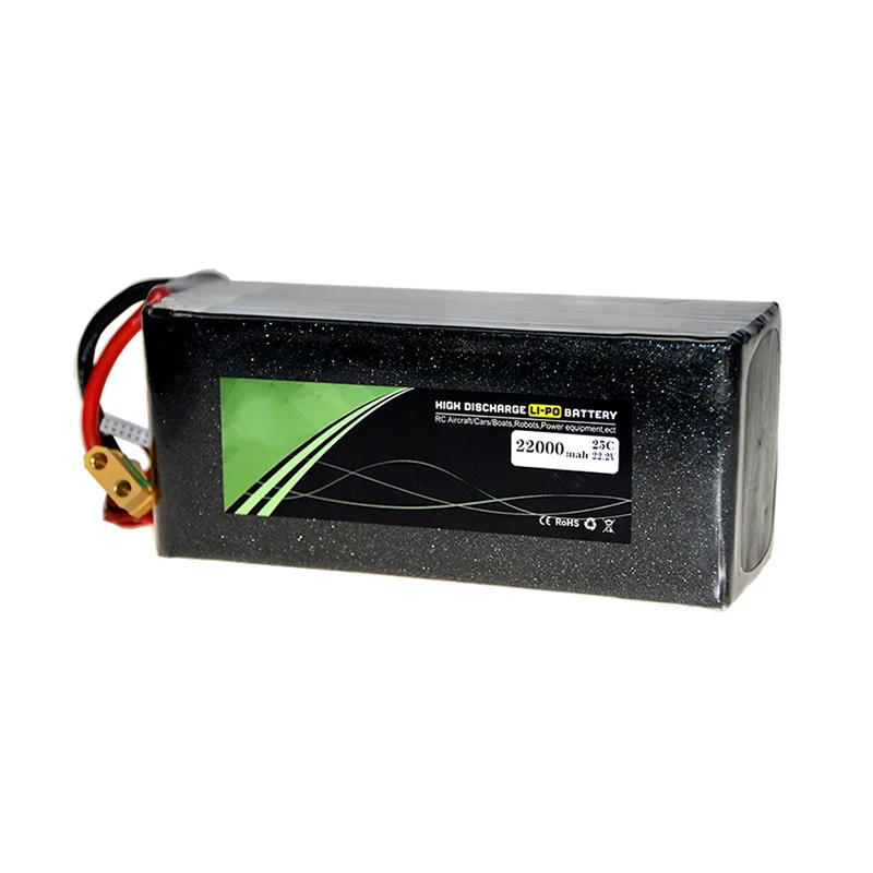 

Китай производитель соединитель Oem Дрон для защиты растений Lipo Батарея 22000