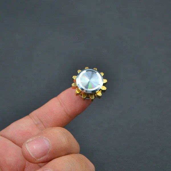 

Fidget Spinner Metal Gear Turntable Manual Rotating Fidget Toys Figet Spiner Adults AntiStress Spinner for Children Kids