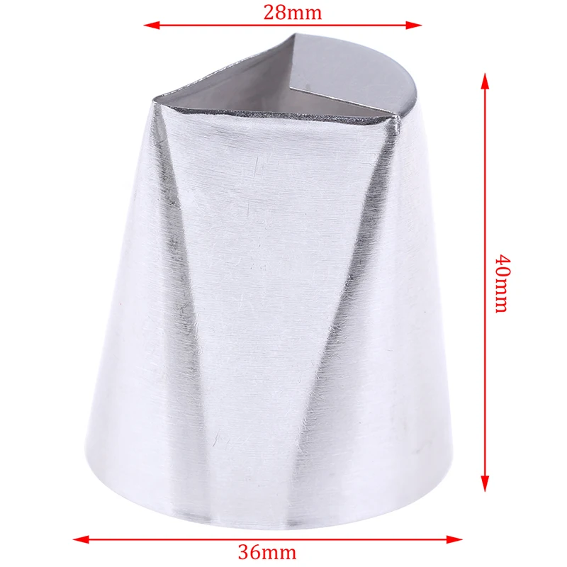 

Stainless Steel Leaf Shape Cream Icing Piping Nozzle Cake Making Pastry Dessert Decor
