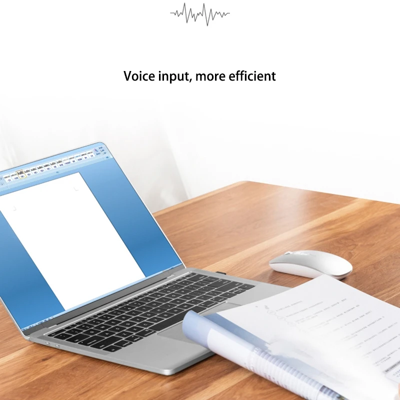 

M103 Mute 2.4G Wireless Mouse 5 Button Mini AI ligent Voice Recognition Wireless Charging Mouse for Laptop PC