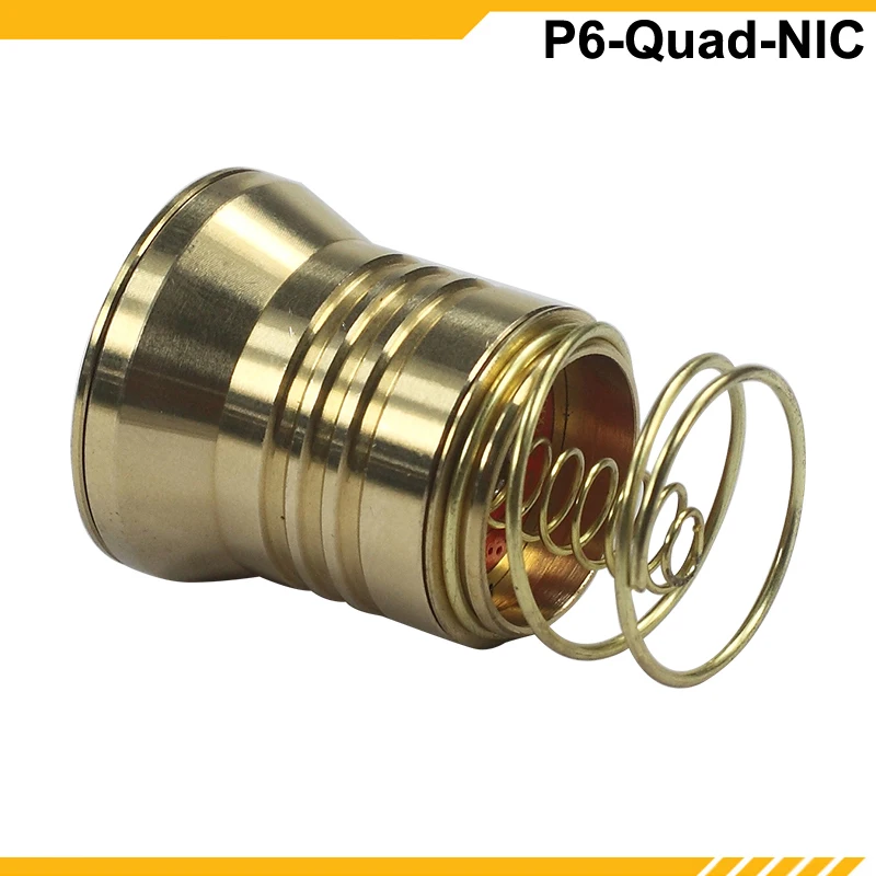 KDLITKER P6-Quad 4 x Nichia 219C нейтральный белый 4000K High CRI92 1600 люменов 3 V-9 V P60 Drop-in модуль(Dia. 26,5 мм