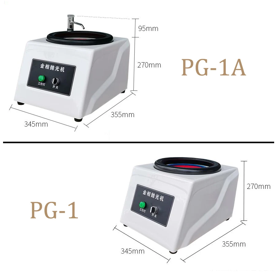 Металлографическая полировальная машина PG 1 новая однодисковая