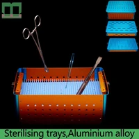 sterilising trays aluminium alloy ophthalmic sterilizing box surgical operating instrument