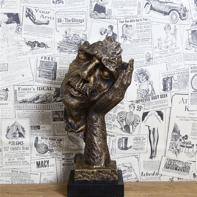 Креативная художественная Статуэтка Ретро Статуэтки из смолы стабильное