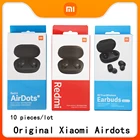 TWS наушники Xiaomi Redmi Airdots 2, беспроводные наушники с микрофоном, с управлением искусственным интеллектом, 10 шт.лот