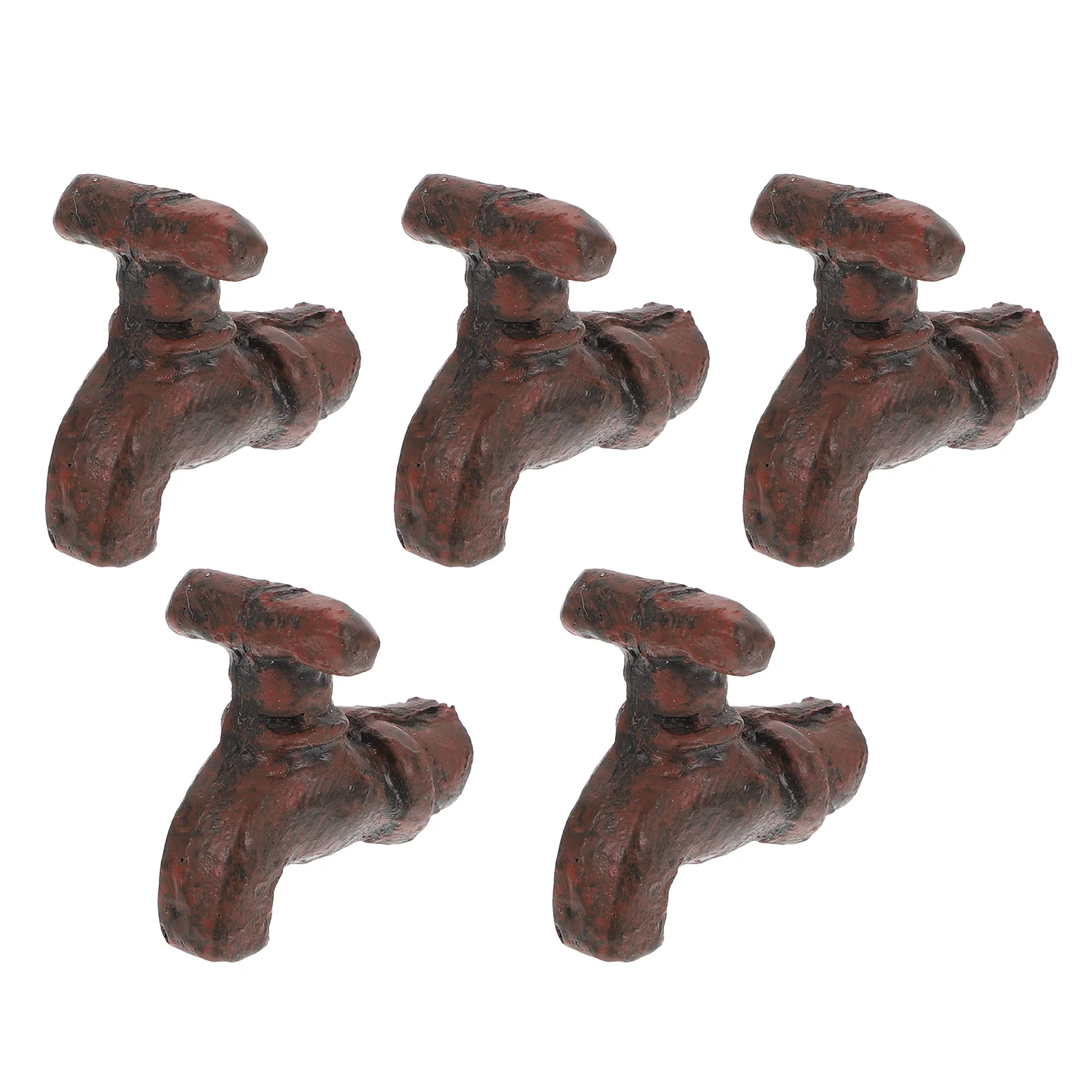 

5Pcs Mini Models Decorative Props Kids Toys Doll House Adornment