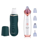 Ультразвуковой скребок для кожи лица-ионный экстрактор CkeyiN для глубокой очистки лица + Электрический инструмент для очистки вакуумный отсос угрей с 4 щупами