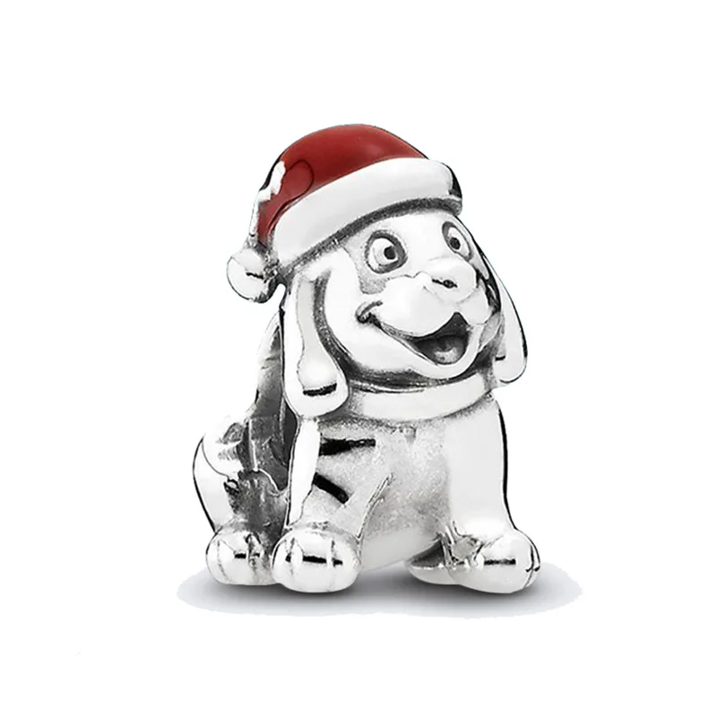 CodeMonkey Настоящее 925 Strerling серебряная подвеска с Санта-Клаусом подходит для оригинального браслета CodeMonkey Бусины DIY Ювелирные изделия для женщин