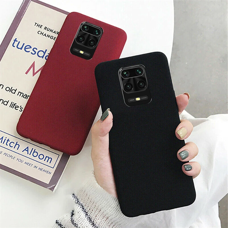 Чехол для Xiaomi Redmi Note 9 9s 8T 8 Pro 9T 10S Матовый Мягкий силиконовый чехол-накладка с