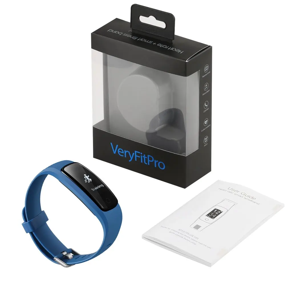 

Smart Wristband Bracelet Waterproof Heart Rate Monitor Fitness Tracker Touch Screen For Android For Ios Smartband
