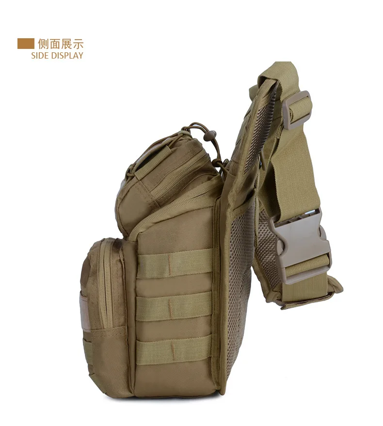 saddle bag tactical one shoulder messenger bag outdoor multi functional mens and womens slr camera bag for military fans free global shipping