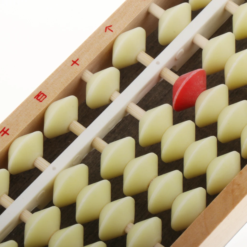 Винтажный стиль Abacus-Профессиональный 17-колонный калькулятор без кнопки сброса