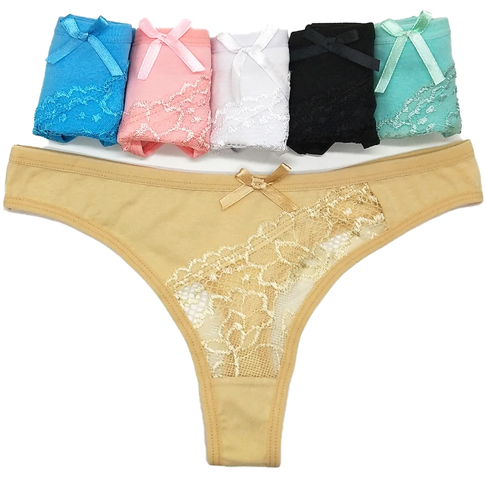 

12Pcs Hot Sexy Female Lingerie Women G String Thongs Briefs Low Waist Hollow Panty Ladies Lace Thong Underwear Cotton Panties