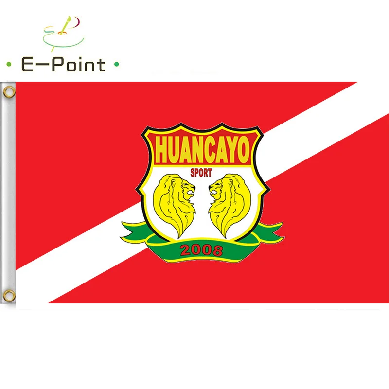 

Flag of Peru Club Deportivo Sport Huancayo 3ft*5ft (90*150cm) Size Christmas Decorations for Home Flag Banner Gifts