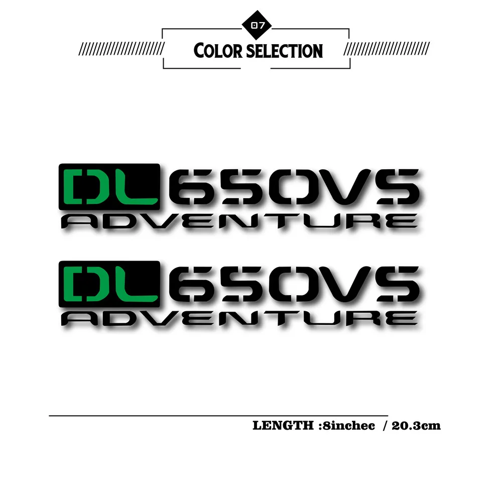 

New motorcycle reflective rim logo sticker decorative wheel decal helmet for suzuki dl 650 vs adventure DL 650 VS ADVENTURE