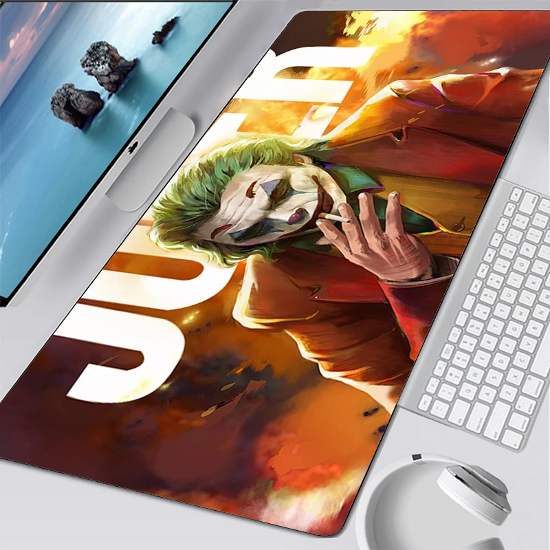 Large Cheap Gaming Pc Gamer Joker Mousepad Anime Mat Mause Pad Gamer Mouse Mats Table Pads Deskmat Office Xs Xxs Mice Mousepad