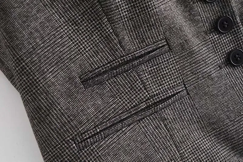 

New Sleeveless Vest Women Solid Color V-neck Single Breasted Short Slim Vest Coat 2021 Spring Autumn Tops