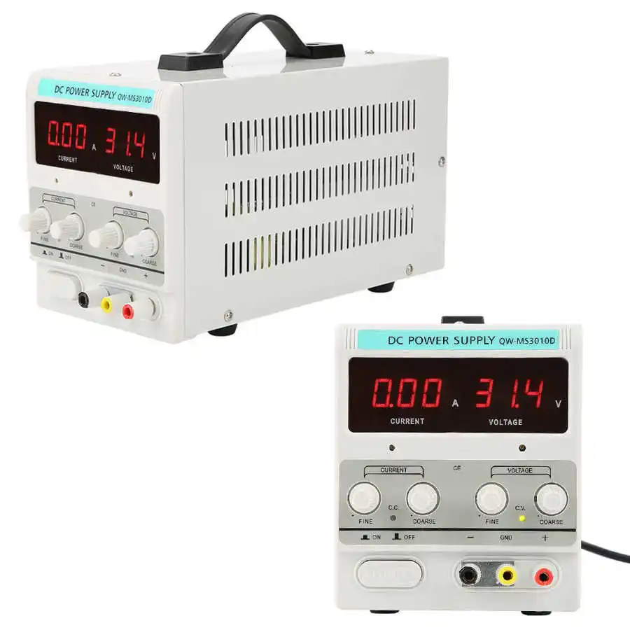 DC Питание 30V 10A переменной Регулируемый Цифровой EU Plug 220V|Импульсный источник