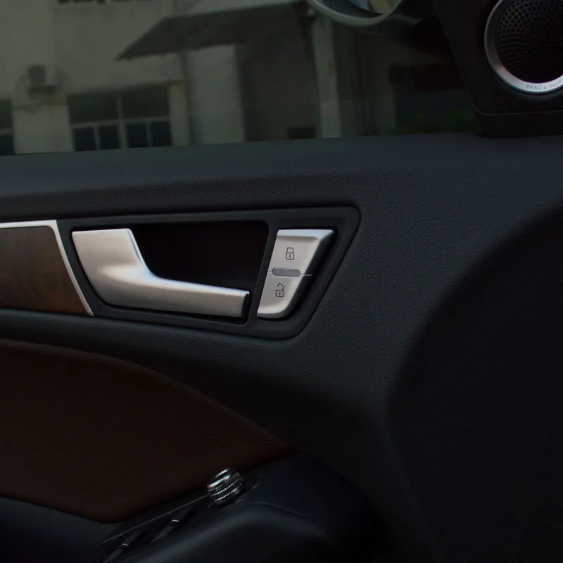 Кнопочные кнопки для разблокировки двери автомобиля CNORICARC Накладка Audi A4 2009 2015 Q5