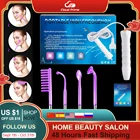 Сменная стеклянная трубка для электротерапии, высокочастотная бактерицидная бирка для удаления пятен, акне, волос, тела, спа, красоты автомобиля