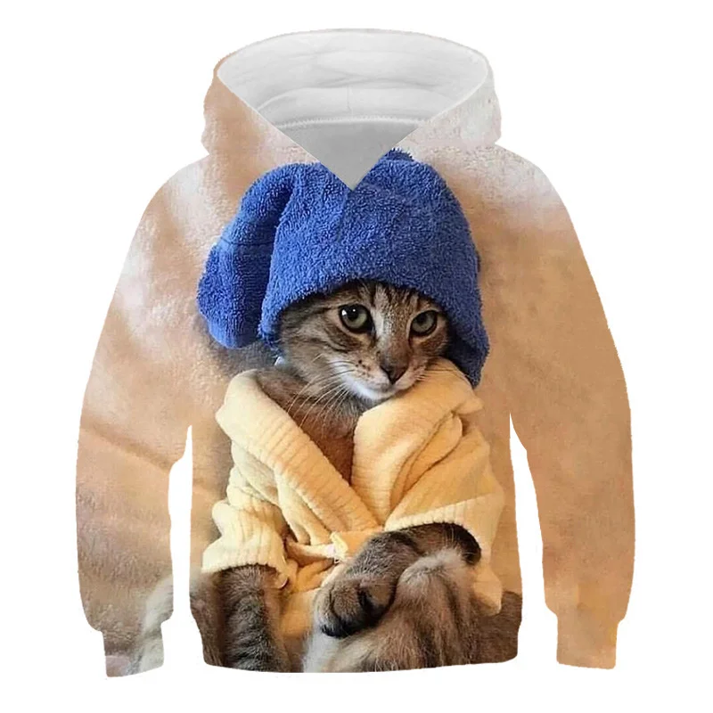 

2021 Men's New 3D Printed Sweater Cool Street Hooded Sweater Spring and Autumn Fashion Comfortable Sports Sweater