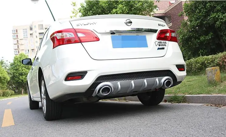 Комплект спойлера для кузова Sentra 2016-2018 Nissan ABS задний спойлер передний бампер