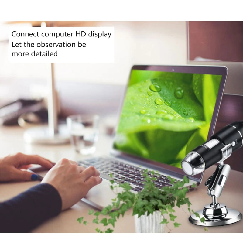 electronic microscope 500x 8 led digital usb microscope magnifier electronic stereo usb endoscope camera with stand free global shipping