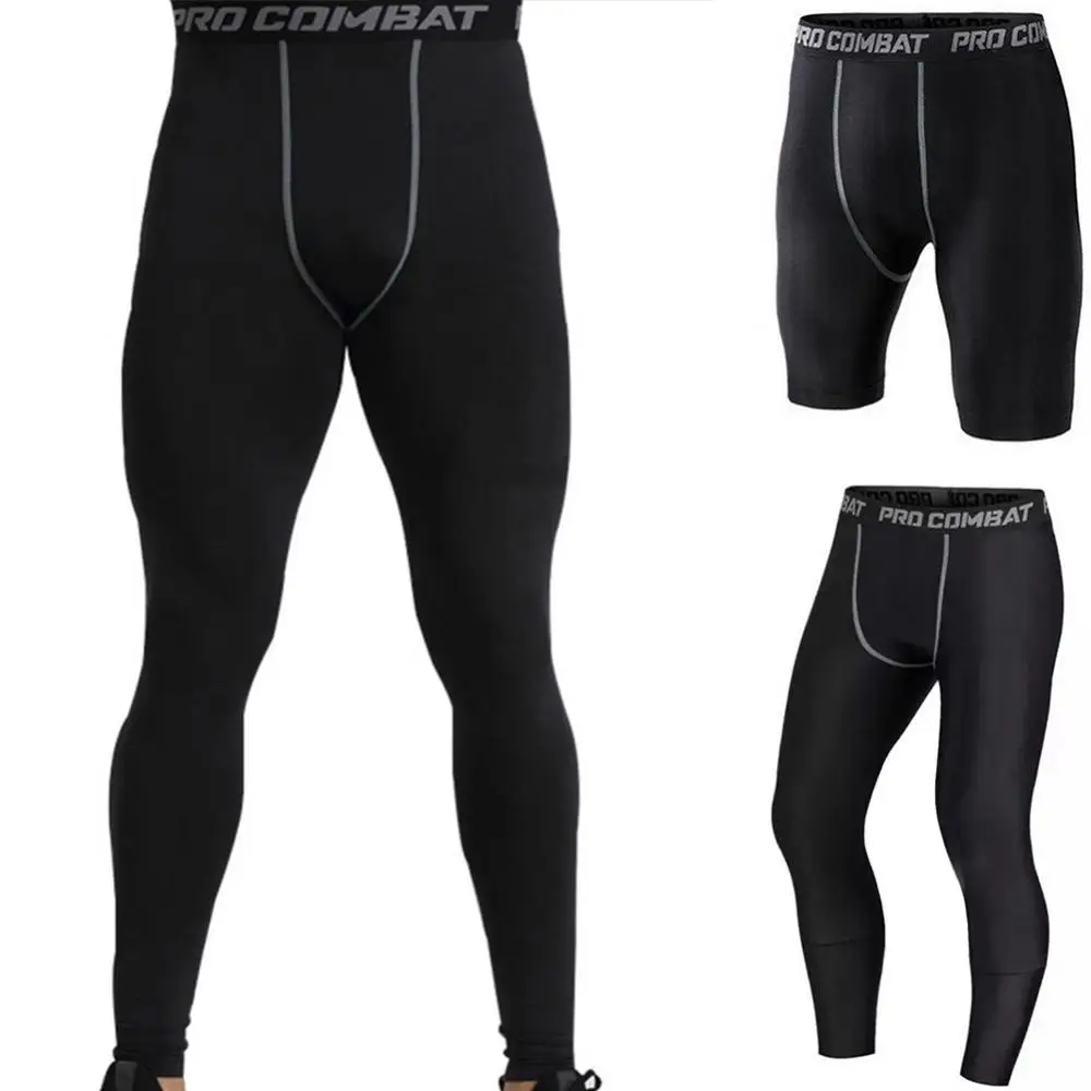 

Men Compression Pants Gym Fitness Sports Running Quick Dry Leggings Tights