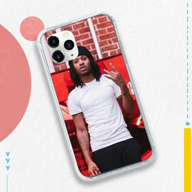 

King von American rapper star luxury Phone Case shell for iPhone 11 12 pro XS MAX 8 7 6 6S Plus X 5S SE 2020 XR